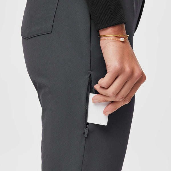 women's Mist FIGSPRO™ Skinny Zip Fly - Petite Trouser