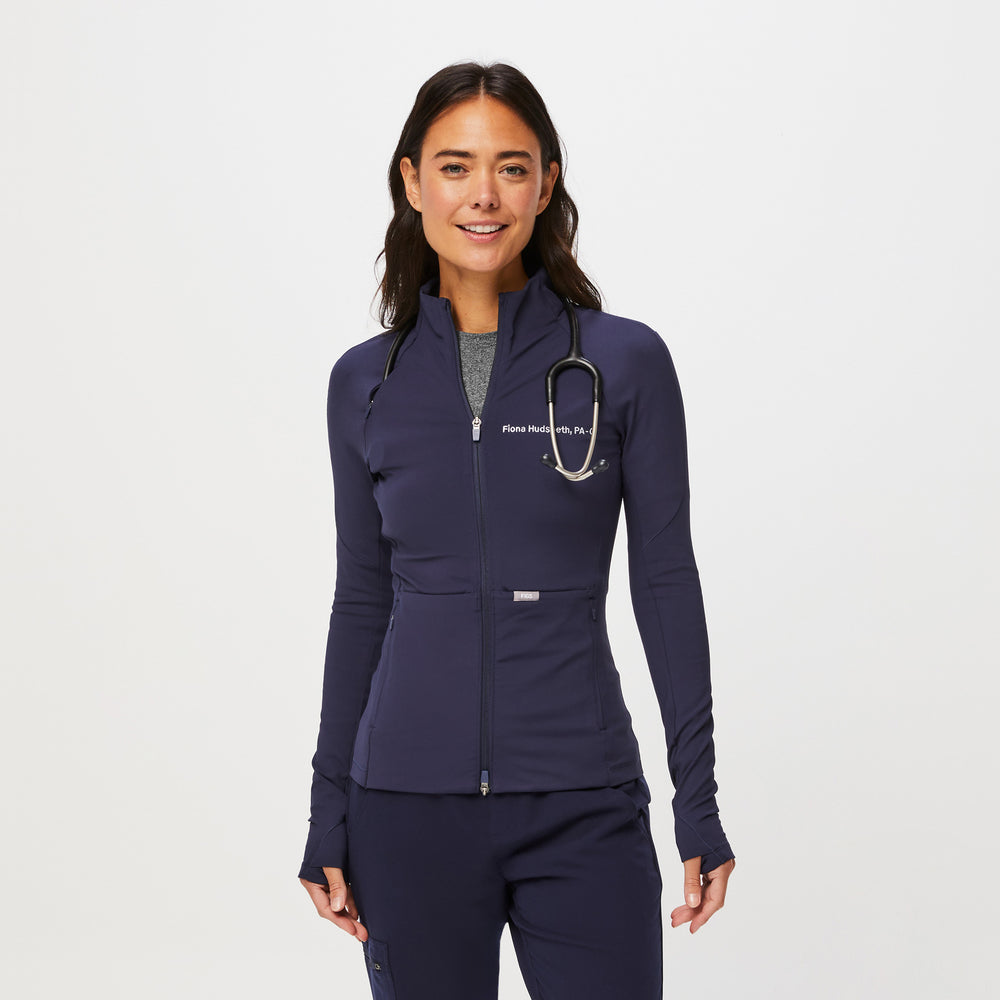 women's Navy On-Shift™ ContourKnit™ Jacket