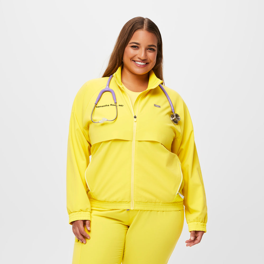 Women's Lifesaver Yellow Sydney - Performance Scrub Jacket