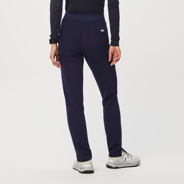 women's Navy Yola™ High Waisted 2.0 - Tall Skinny Scrub Pants