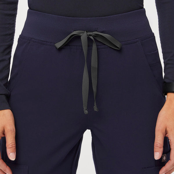 women's Navy Yola™ High Waisted 2.0 - Skinny Scrub Pants