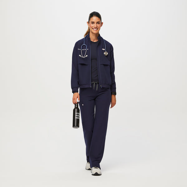 Women's Navy Kade™ - Petite Cargo Scrub Pants