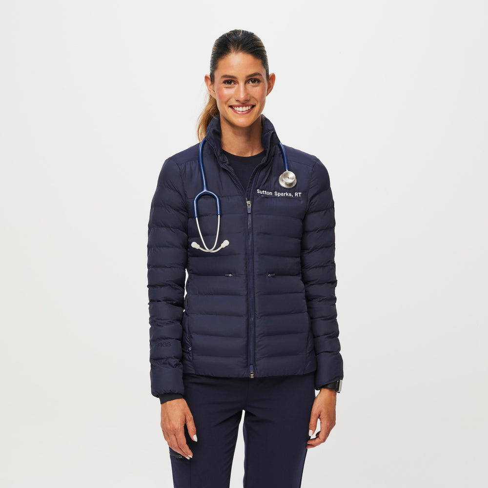 women's Navy On-Shift™ Packable - Puffer Jacket