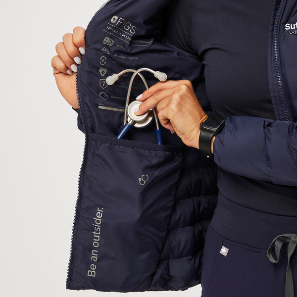 women's Navy On-Shift™ Packable - Puffer Jacket