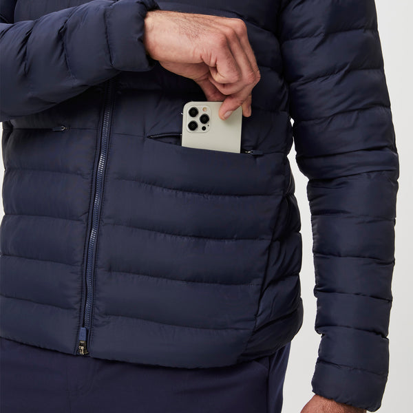 men's Navy On-Shift™ Packable - Puffer Jacket