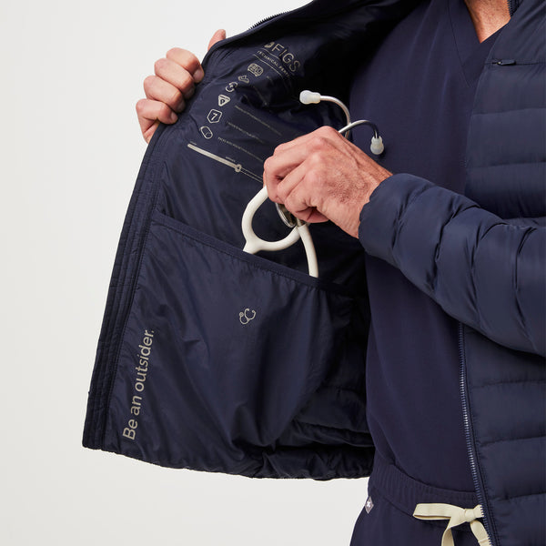 men's Navy On-Shift™ Packable - Puffer Jacket