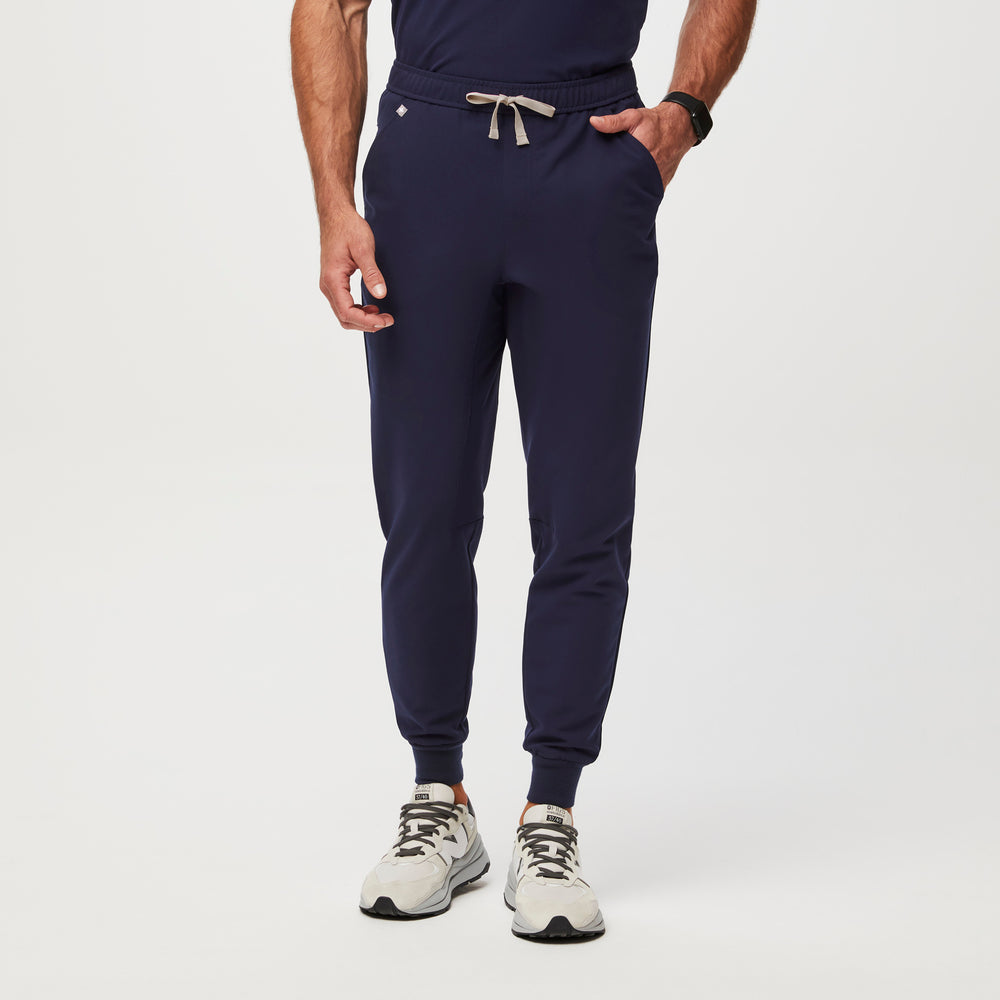 Men's Navy Tansen™ - Short Jogger Scrub Pants