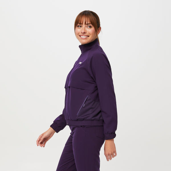 women's Purple Jam Sydney - Scrub Jacket