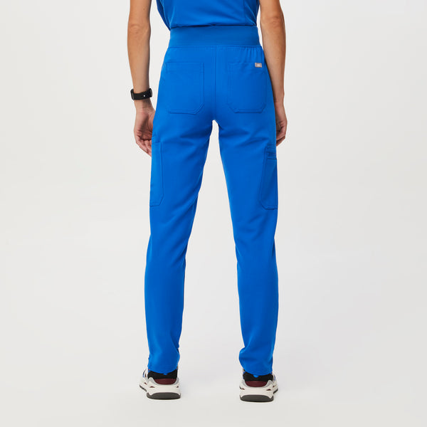women's Royal Blue Yola™ High Waisted 2.0 - Petite Skinny Scrub Pants