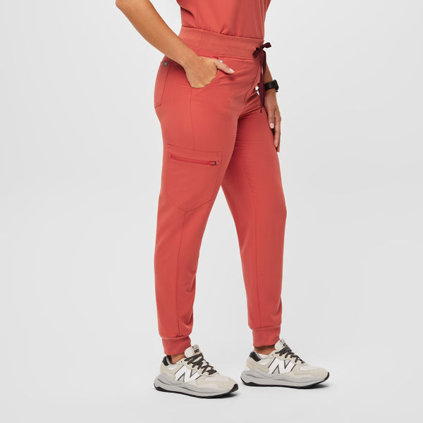 women's Clay High Waisted Zamora™ - Tall Jogger Scrub Pants (3XL - 6XL)