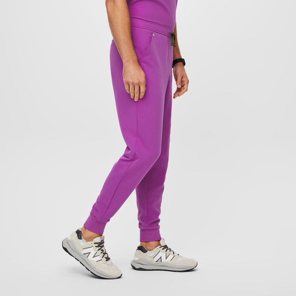 men's Purple Jolt Tansen™ - Short Jogger Scrub Pants (3XL - 6XL)