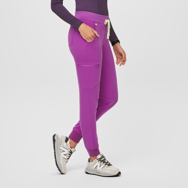 women's Purple Jolt Zamora™ - Tall Jogger Scrub Pants (3XL - 6XL)
