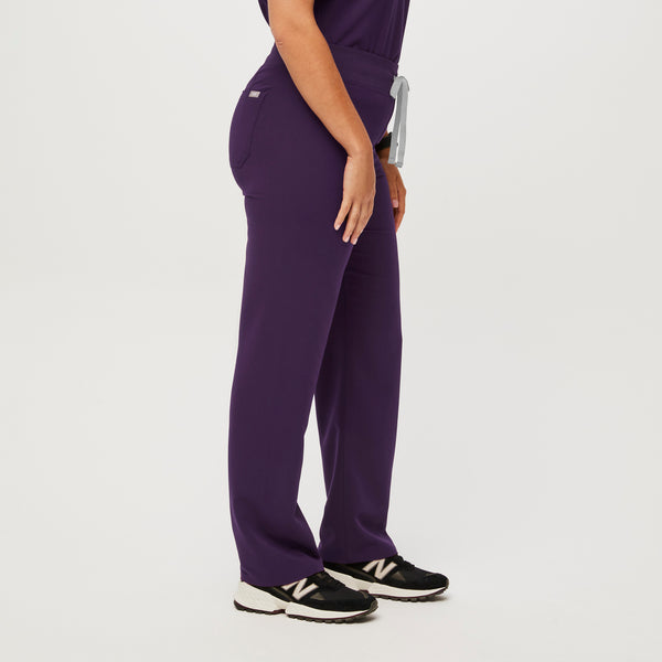women's Purple Jam High Waisted Livingston™ - Tall Basic Scrub Pants (3XL - 6XL)
