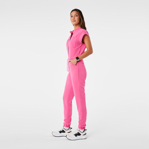 women's F'ing Pink Rafaela Cargo - ScrubJumpsuit™