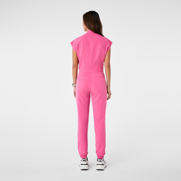 women's F'ing Pink Rafaela Cargo  -  Tall ScrubJumpsuit™