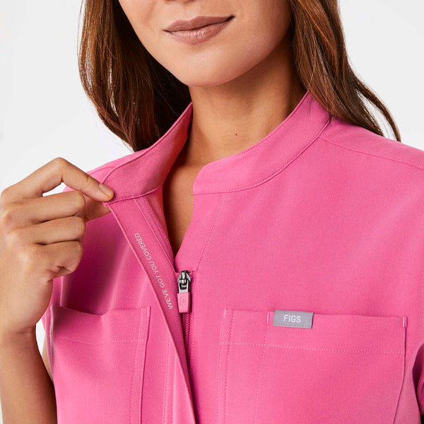 women's F'ing Pink Rafaela Cargo  -  Tall ScrubJumpsuit™
