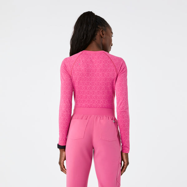 women's F'ing Pink Salta Seamless - Longsleeve Underscrub