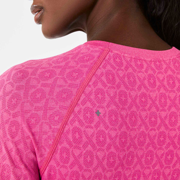 women's F'ing Pink Salta Seamless - Longsleeve Underscrub