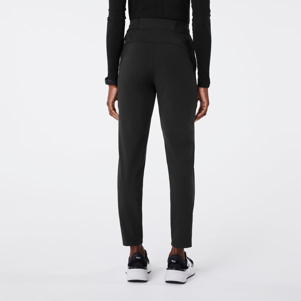 women's Black High Waisted ContourKnit Scrub Pant™