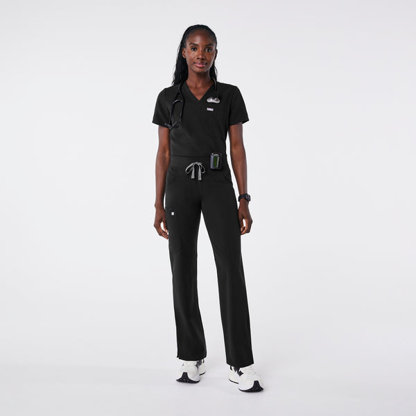 Women's Black Kade - Straight-Leg Scrub Pant™ (3XL - 6XL)