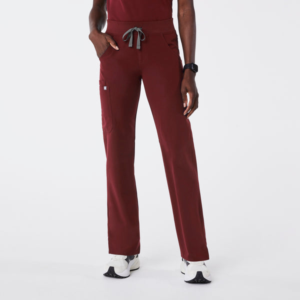 Women's Burgundy Kade™ - Tall Cargo Scrub Pants