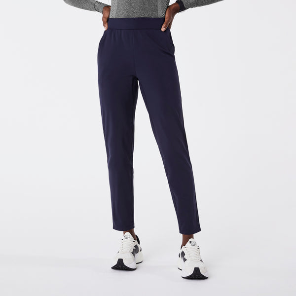 women's Navy High Waisted ContourKnit Scrub Pant™