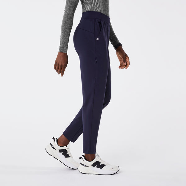 women's Navy High Waisted ContourKnit Scrub Pant™