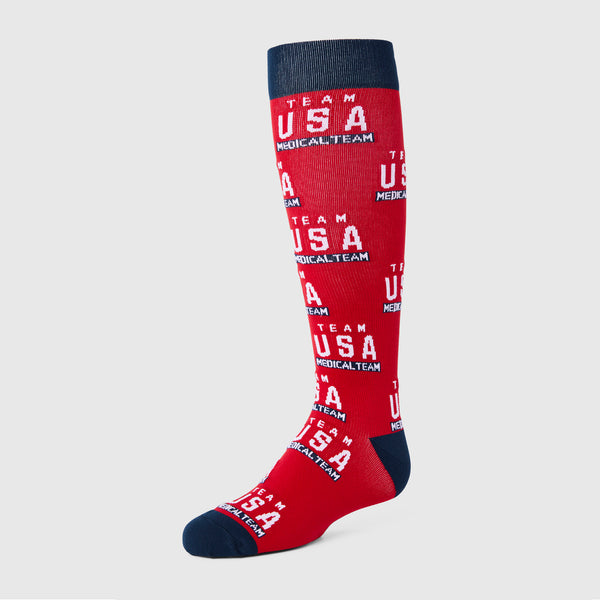 women's Team USA Red FIGS x Team USA  - Compression Socks