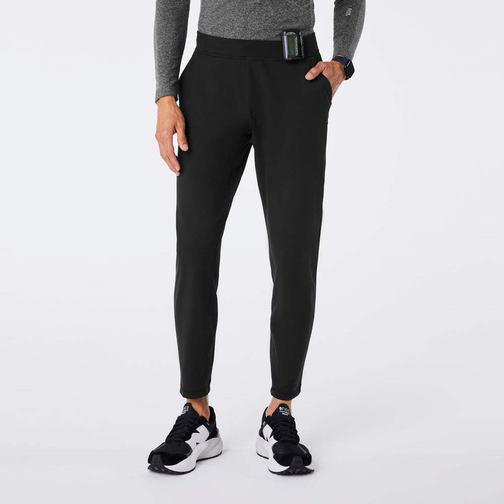 men's Black On-Shift Contourknit Scrub Pant™