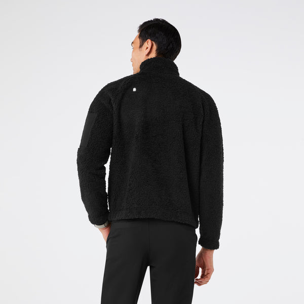 men's Black On Shift High Pile - Fleece Jacket™