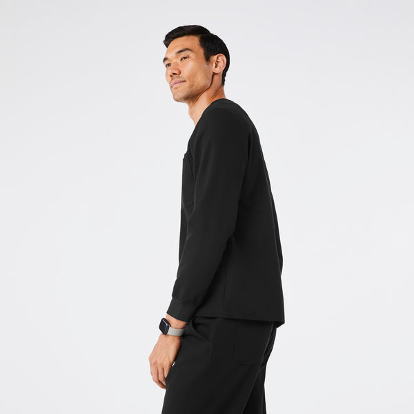 men's Black Leon Longsleeve - Scrub Top™