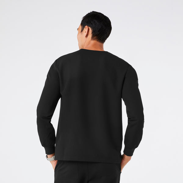 men's Black Leon Longsleeve - Scrub Top™