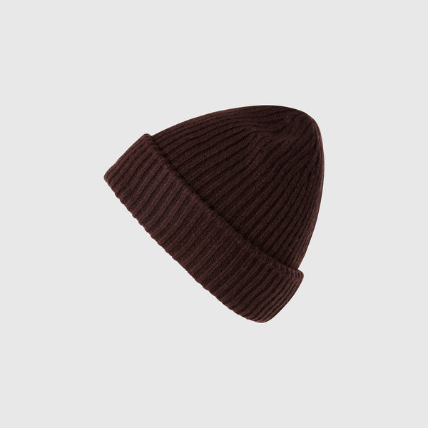 Espresso FIGS Logo Beanie