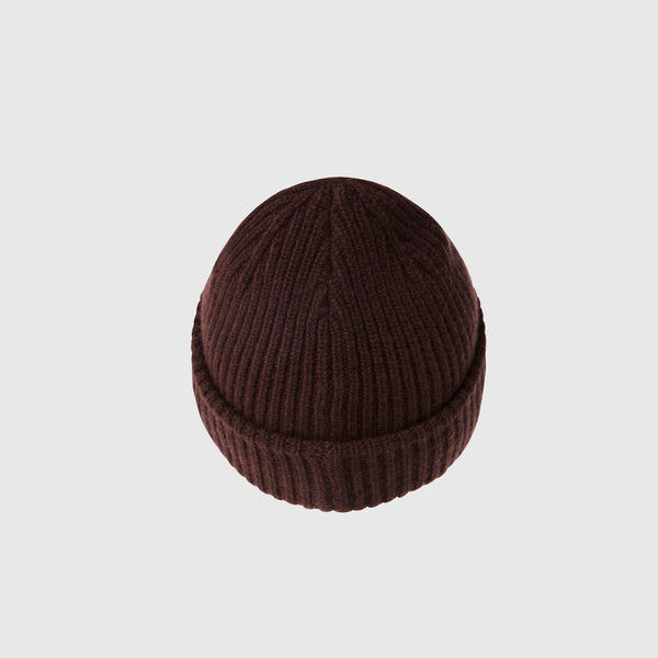 Espresso FIGS Logo Beanie