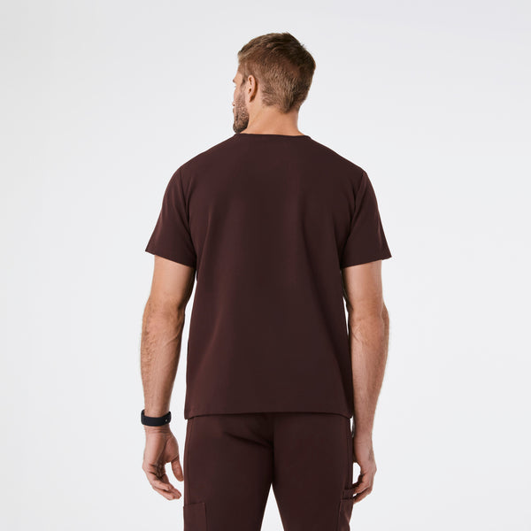 men's Espresso Chisec - Three-Pocket Scrub Top™