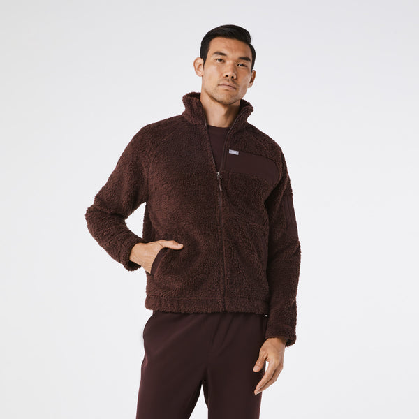 men's Espresso On Shift High Pile - Fleece Jacket™