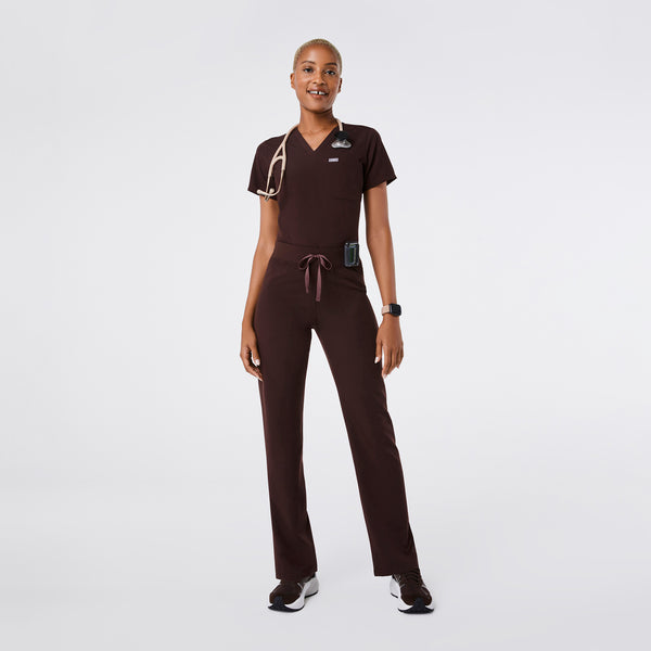 women's Espresso High Waisted Livingston - Basic Scrub Pant™