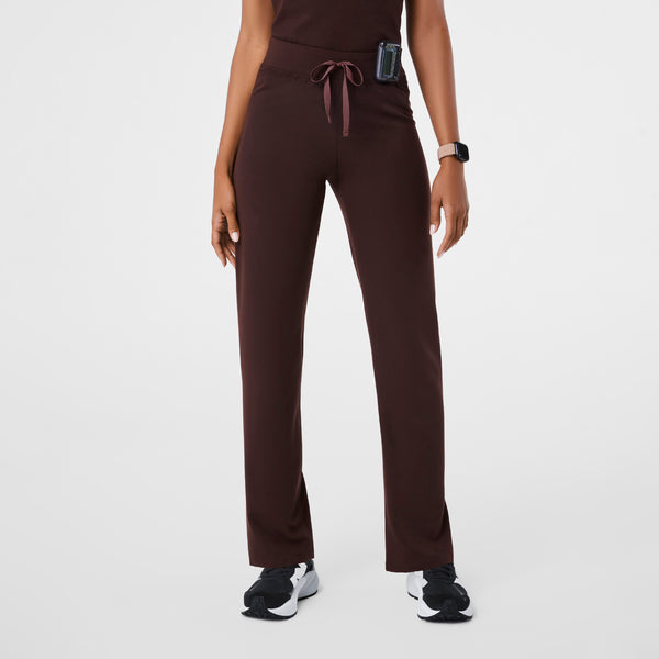 Women's Espresso Livingston High-Rise - Tall Straight-Leg Scrub Pant™