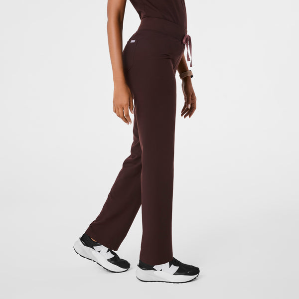 Women's Espresso Livingston High-Rise - Tall Straight-Leg Scrub Pant™
