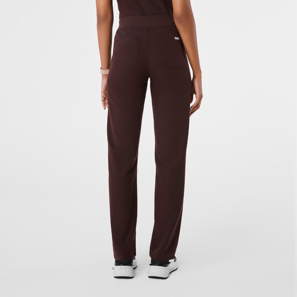 Women's Espresso Livingston High-Rise - Tall Straight-Leg Scrub Pant™