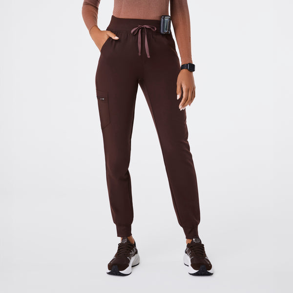 women's Espresso High Waisted Zamora - Jogger Scrub Pant™