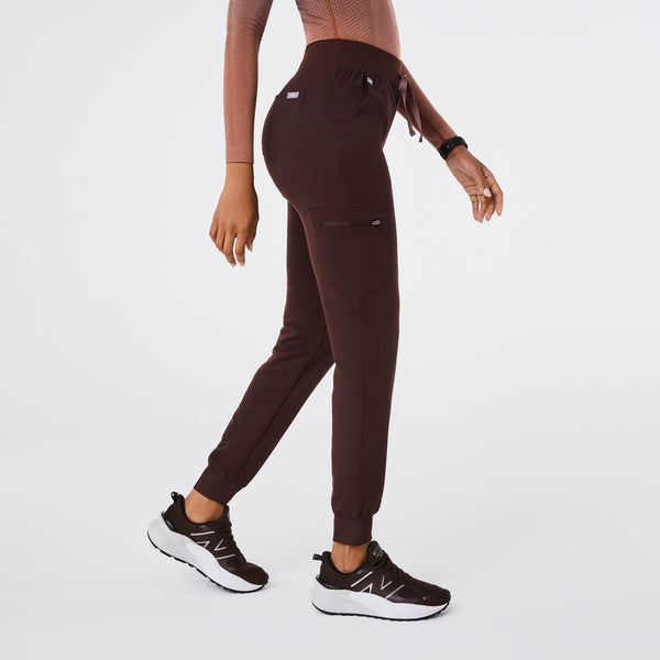 women's Espresso High Waisted Zamora - Jogger Scrub Pant™