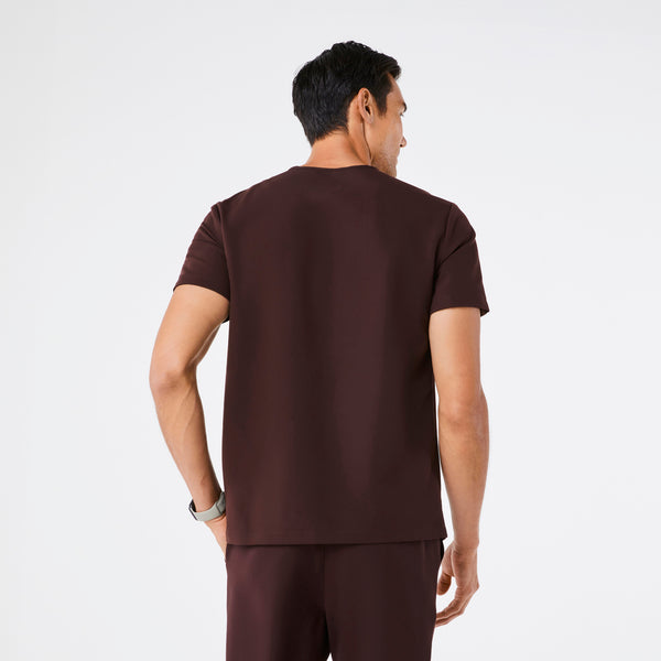 men's Espresso Leon - Three-Pocket Scrub Top™