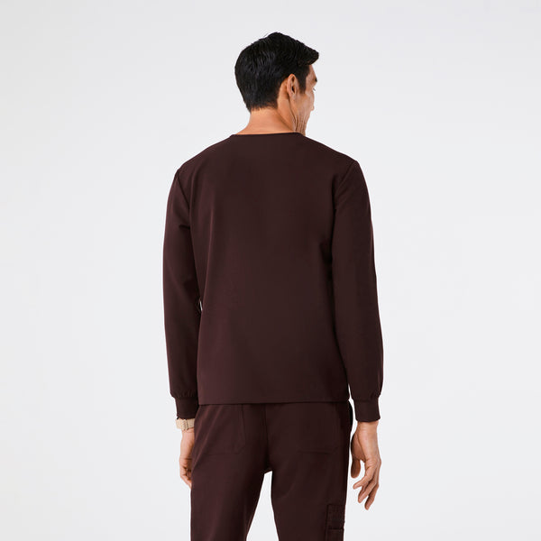 men's Espresso Leon Longsleeve - Scrub Top™