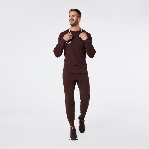 men's Espresso Waffle - Longsleeve Underscrub