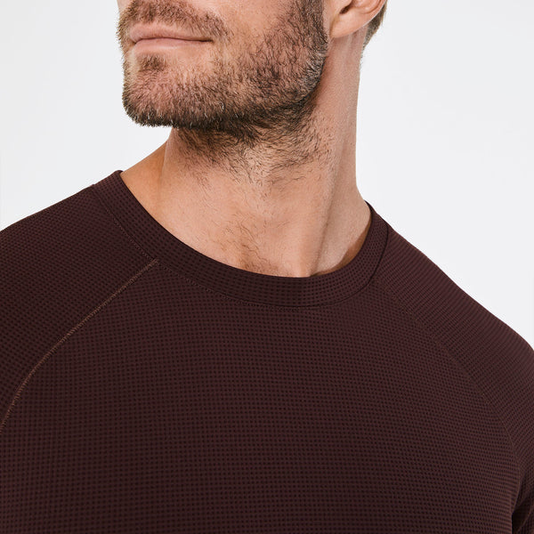 men's Espresso Waffle - Longsleeve Underscrub