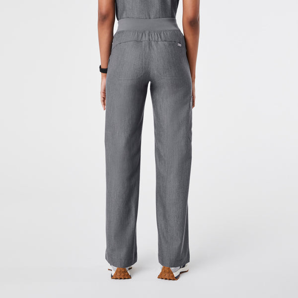 women's Graphite High Waisted Isabel Wide Leg - Tall Scrub Pant