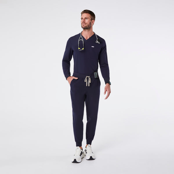 men's Navy Brey Jogger - Scrub Pant