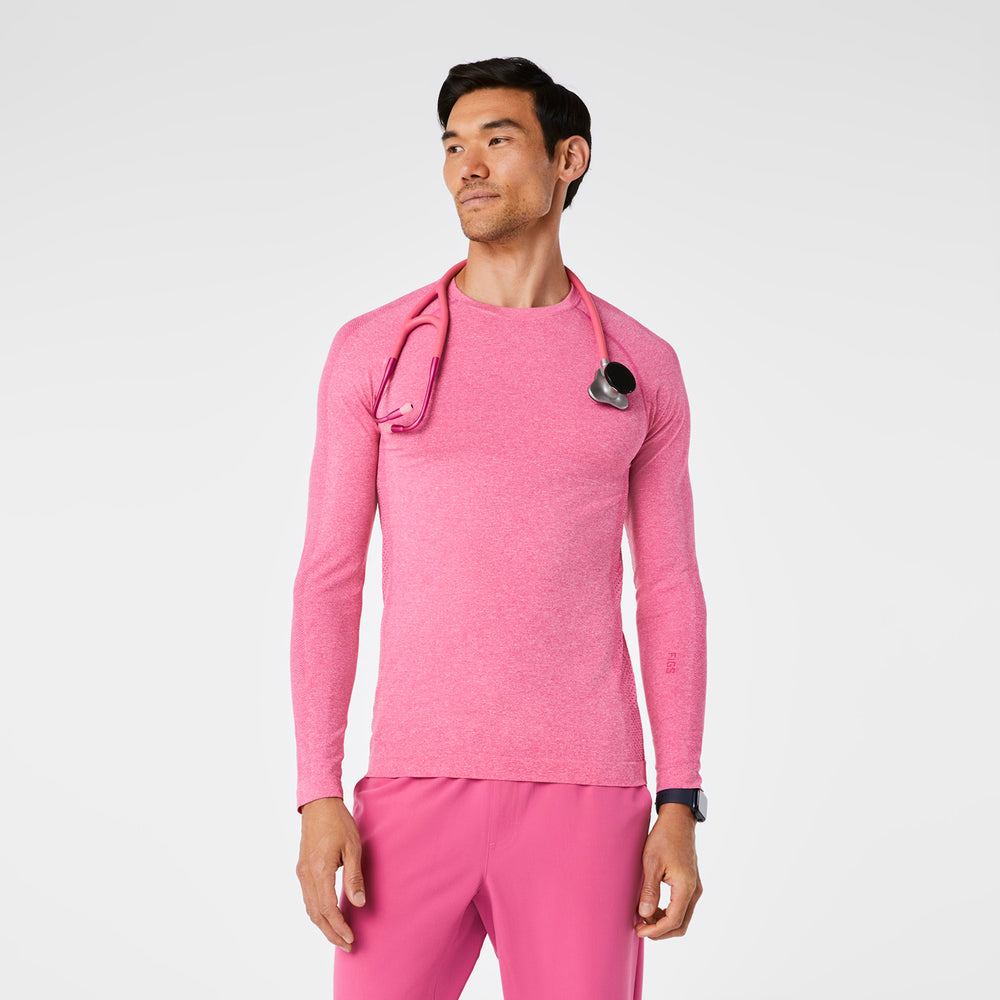 men's F'ing Pink Makato Seamless - Longsleeve Underscrub