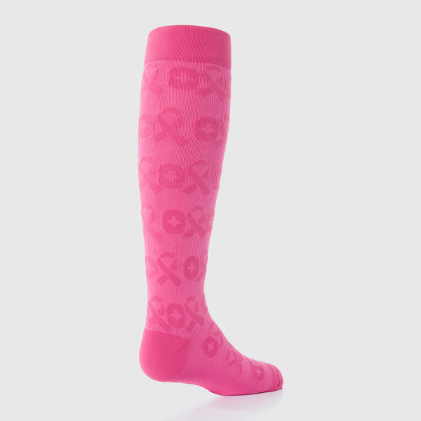women's F'ing Pink BCA Ribbon - Compression Socks